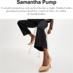COACH Women'S Samantha Pump Shoes | Dress Shoes - Image 3