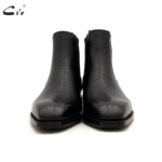 Cie Handmade Goodyear Welted Chelsea Leather Outsole Boot Pebble Grain Calf Leather Men Official Shoes Black Dress Shoes A207 - Image 7