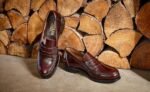 Caruso Men's Handmade Leather Loafer Shoes – Classic Penny Loafer - Image 2